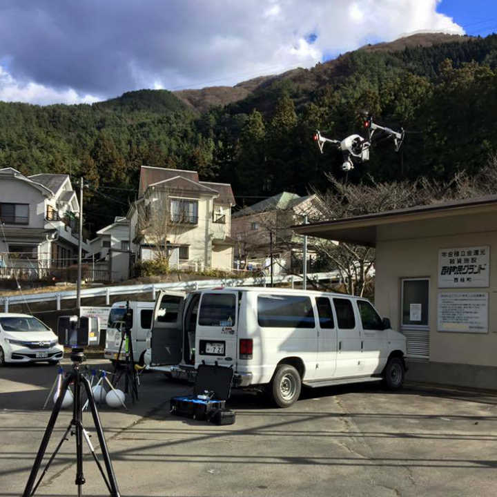 ドローンを活用した写真測量