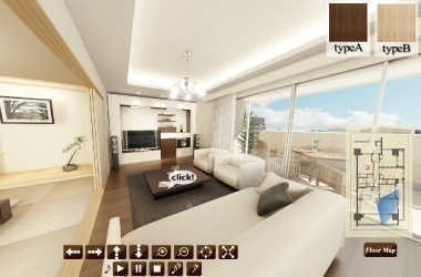 360°パノラマ バーチャルリアリティ