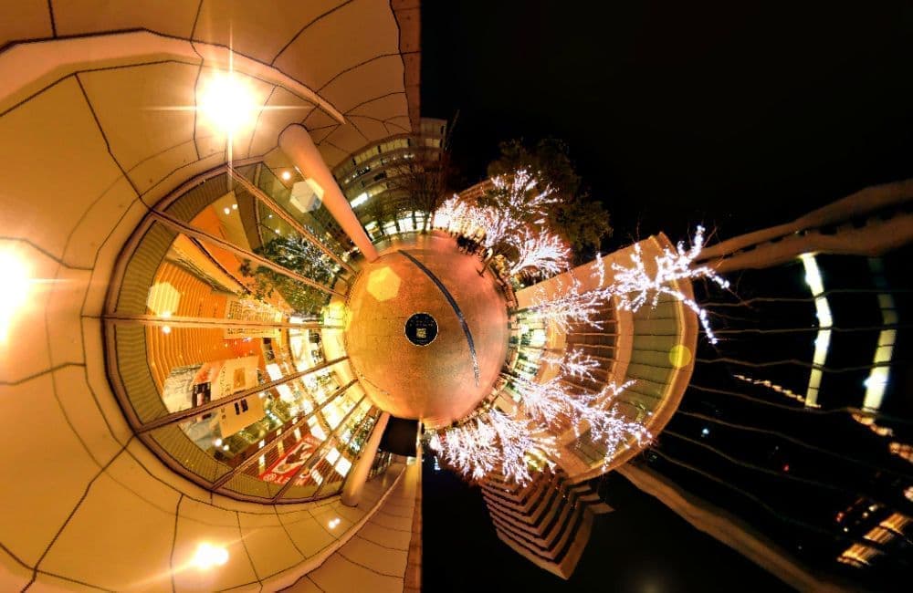 イベント会場を360°パノラマVRで見学できます
