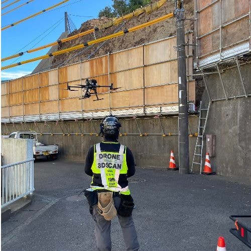 神奈川県　滋賀県　建設ICT施工　三次元起工測量