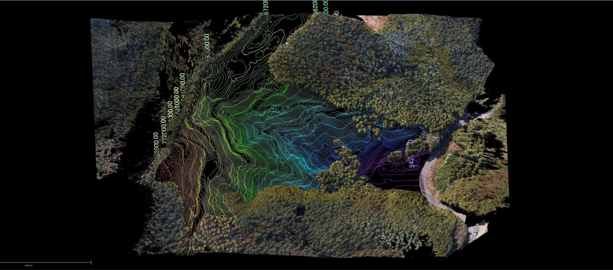 神奈川県　滋賀県　三次元計測　３次元点群データ処理
