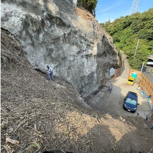 神奈川県　滋賀県　建設ICT施工　三次元起工測量