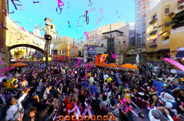 イベント報告に360°パノラマVRをご活用いただきました